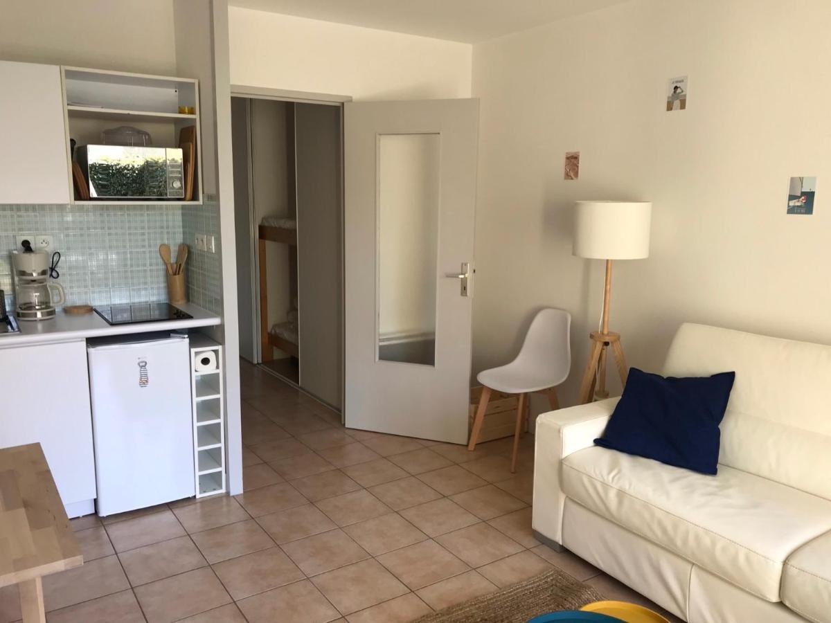Апартаменты Studio L'Air Marin Avec Terrasse Et Jardinet A 2 Pas De La Plage Порнише Экстерьер фото